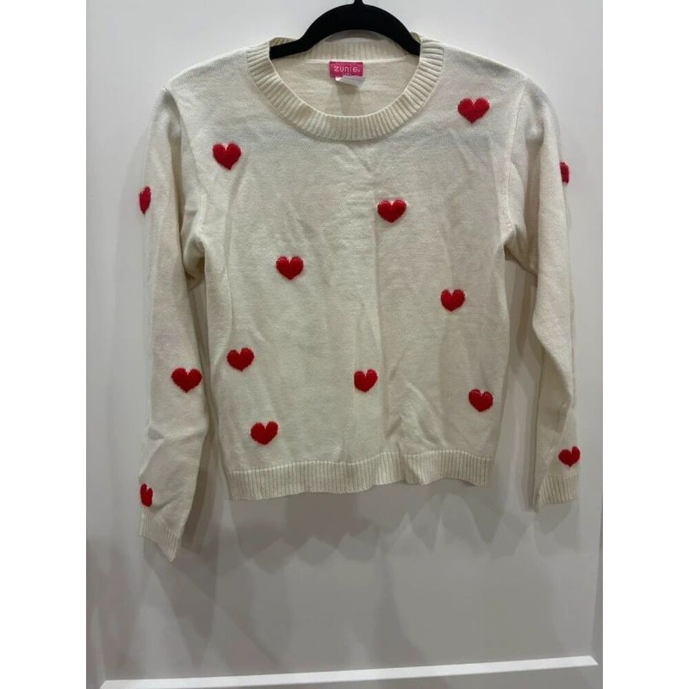 Zunie Heart Sweater